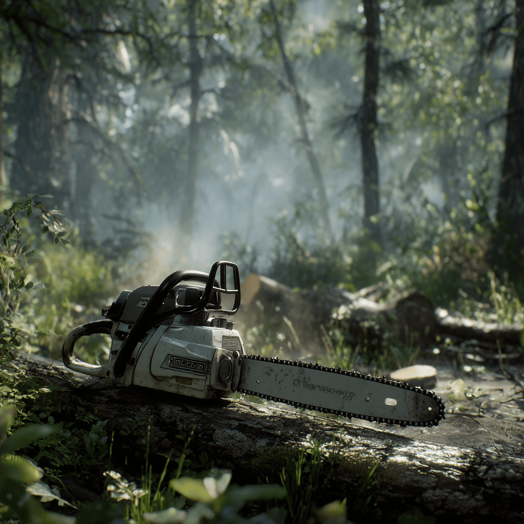 เลื่อยยนต์ใหม่ติดแล้วก็ดับ - GUCUT