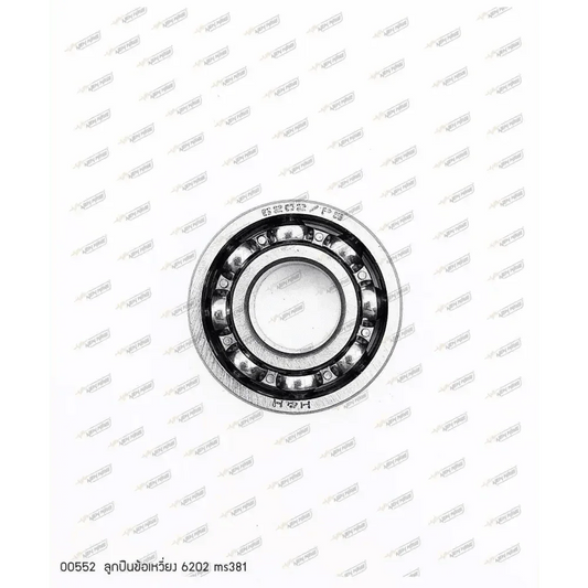 00552 ลูกปืนข้อเหวี่ยง 6202 MS381 - GUCUT