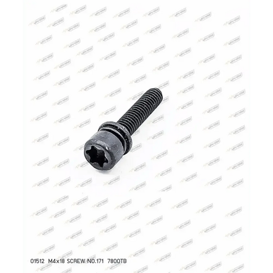 01512 SCREW M4x18 NO.171 7800TB (ใช้4ชิ้น) - GUCUT