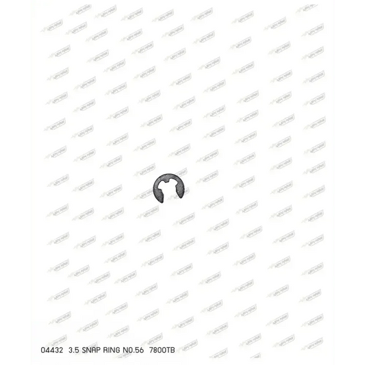 04432 SNAP RING 3.5 NO.56 7800TB - GUCUT