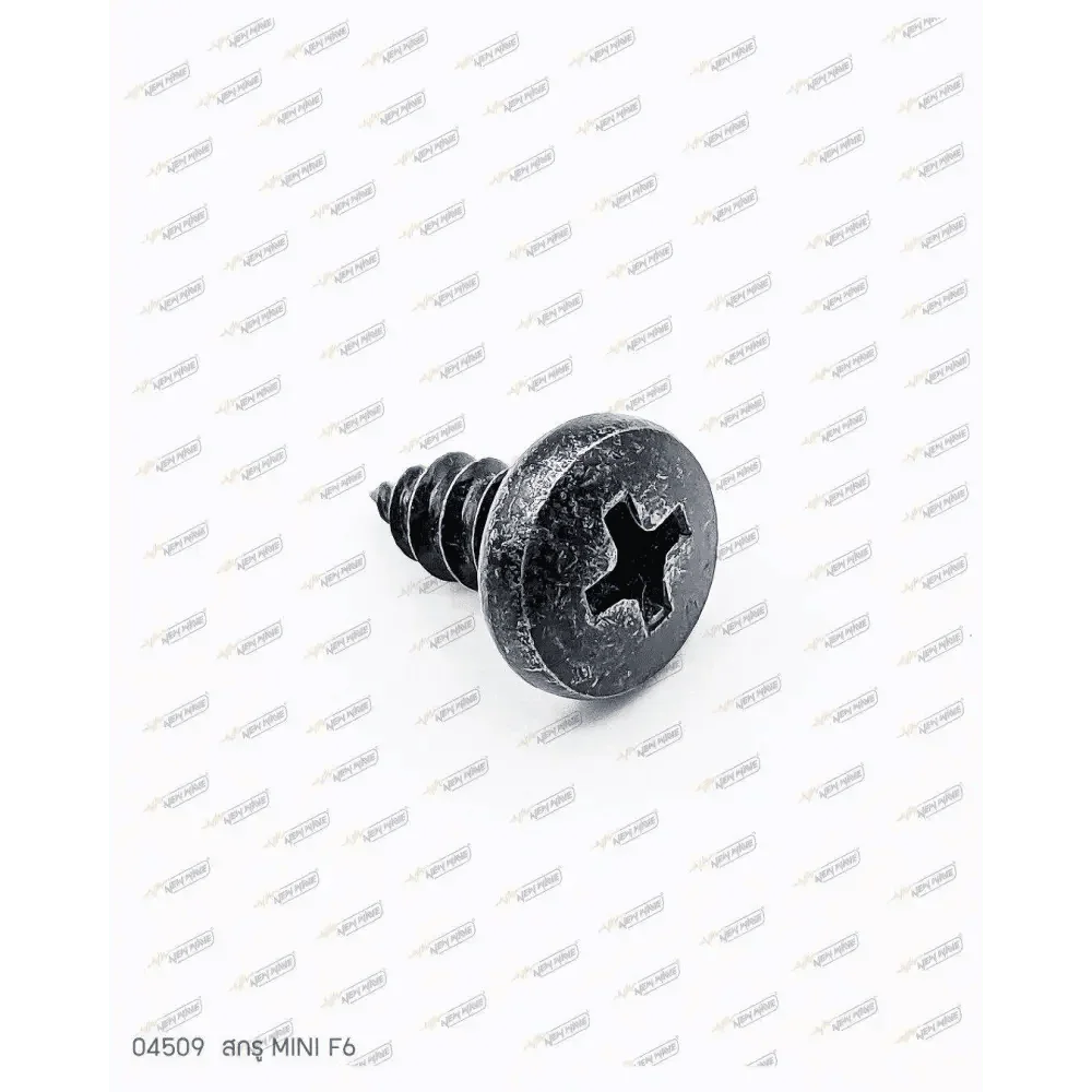 04509 สกรู MINI F6 #ใช้ 2 ชิ้น - GUCUT