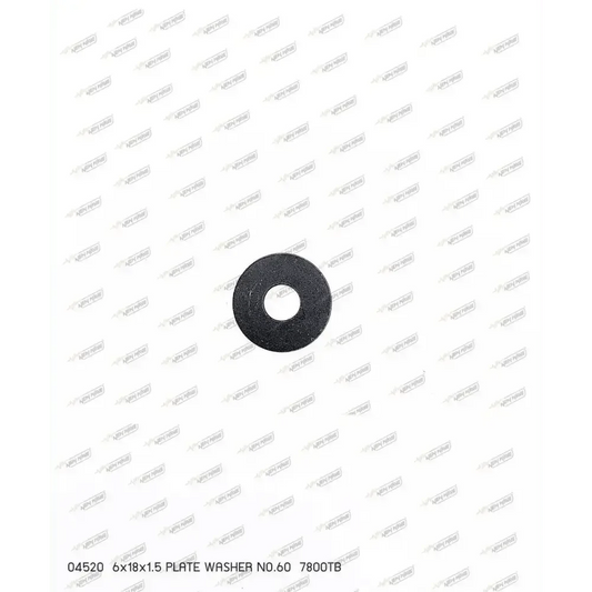 04520 PLATE WASHER 6x18x1.5 NO.60 7800TB - GUCUT