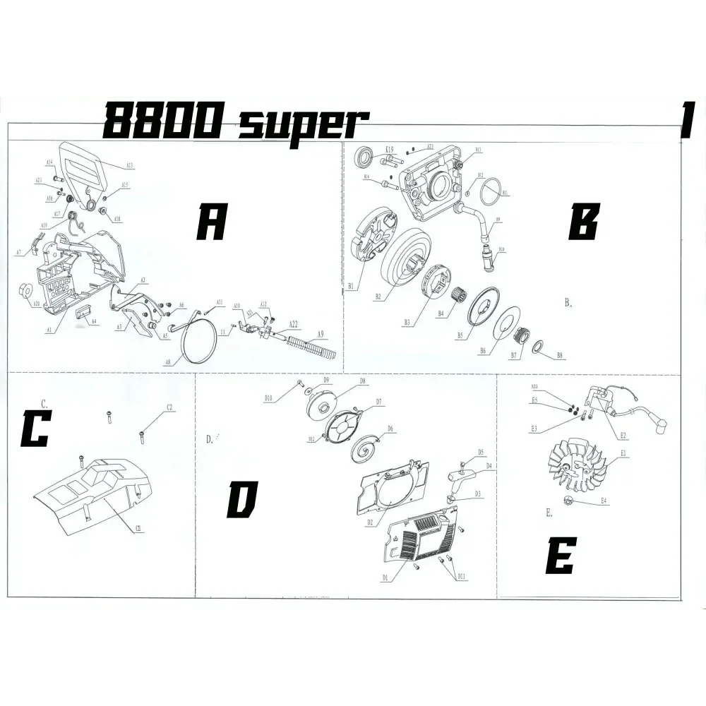 04683 ฟันฉลาม 8800SP K28 - GUCUT
