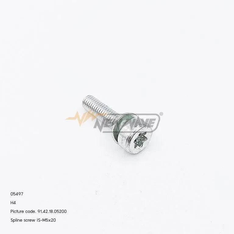 05497 Spline screw (IS-M5×20) 98000 H4 - GUCUT