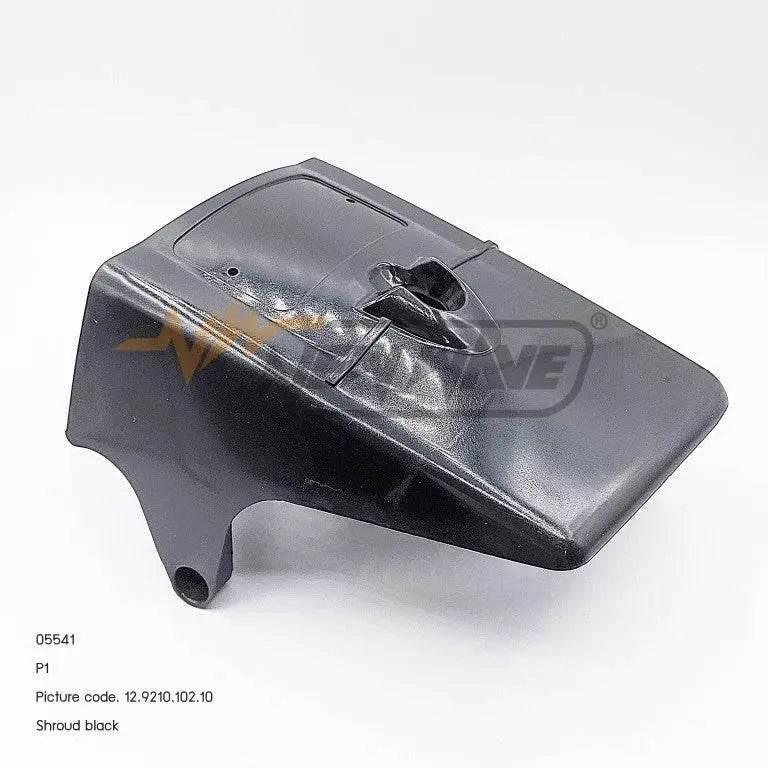 05541 Shroud black 9800 P1 - GUCUT