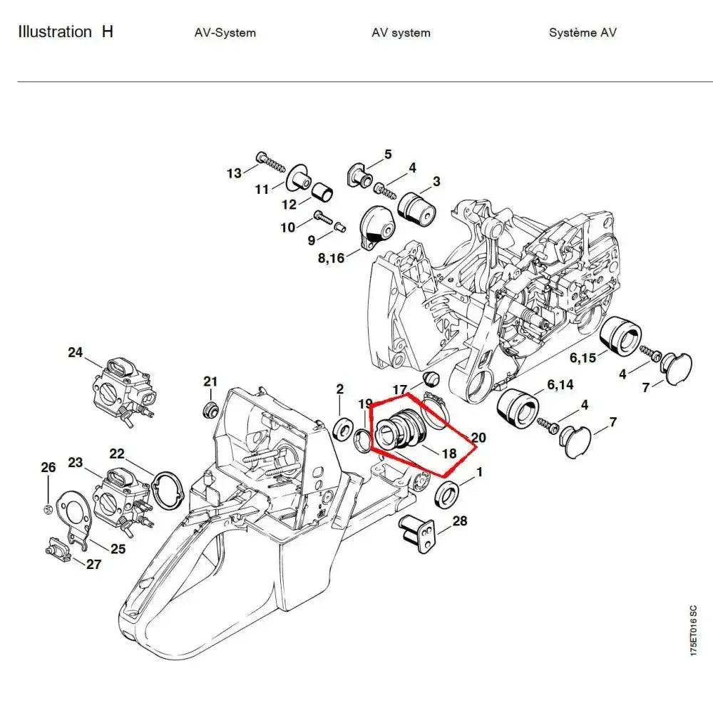 05806 ท่อร่วมไอดี MS440 H18 - GUCUT