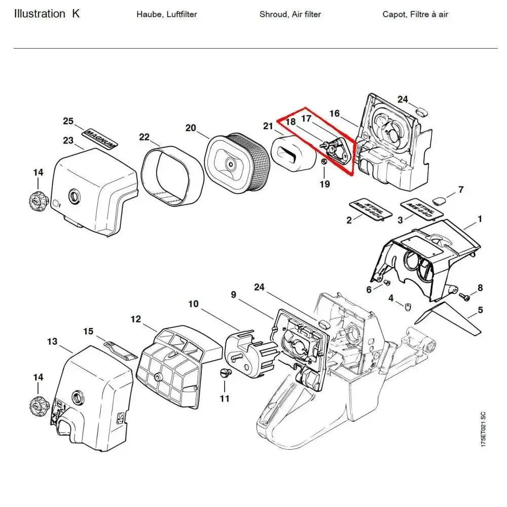 05818 เสา K17-K18 MS440 - GUCUT