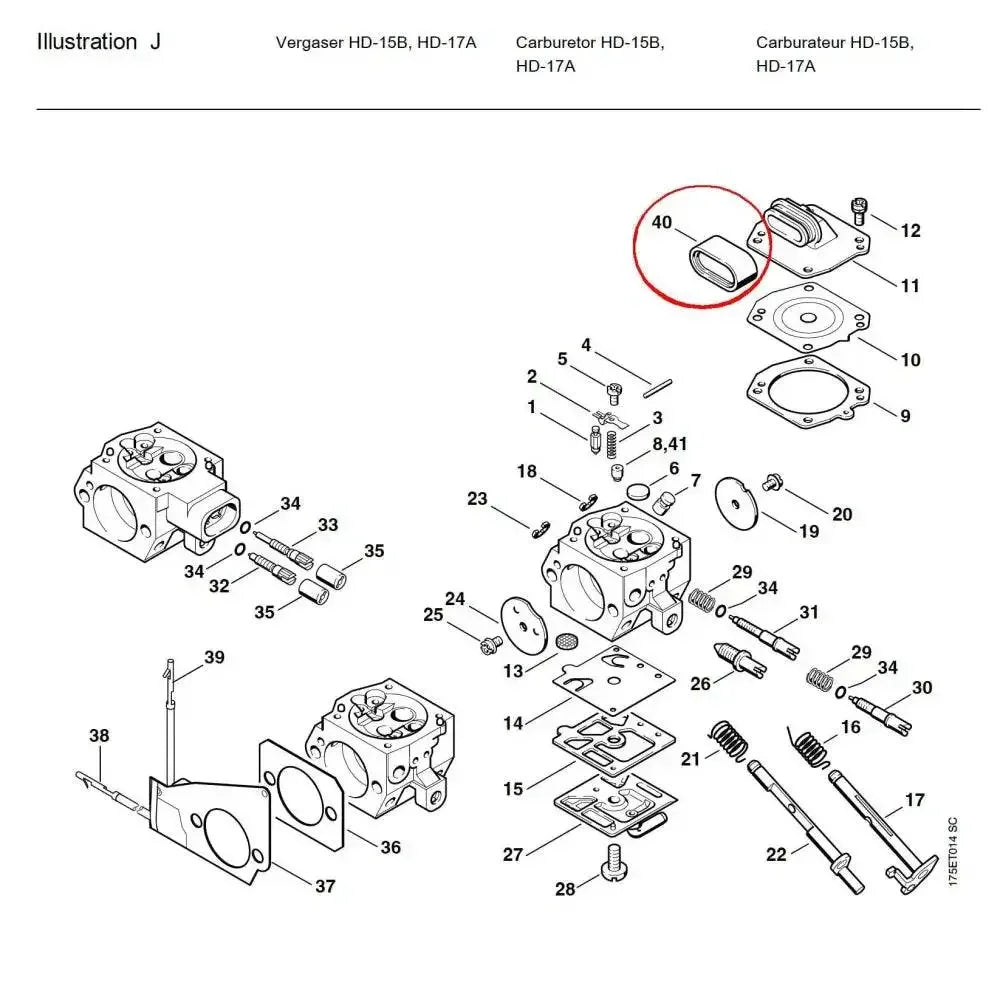 05823 BUSHING MS440 J40 - GUCUT