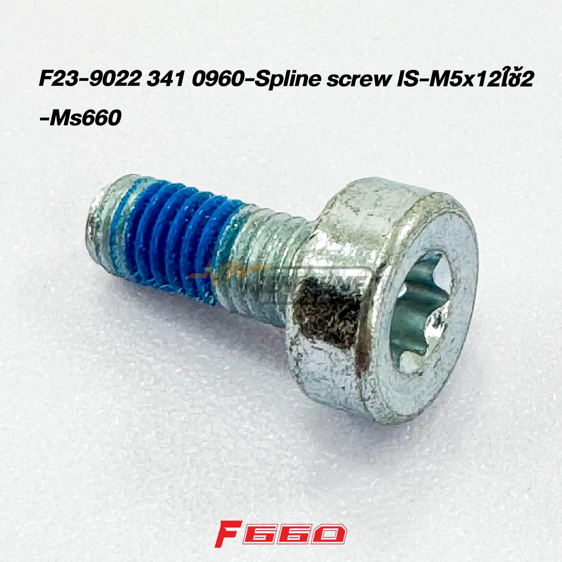 F23-9022 341 0960-Spline screw IS-M5x12172 -Ms660 - GUCUT