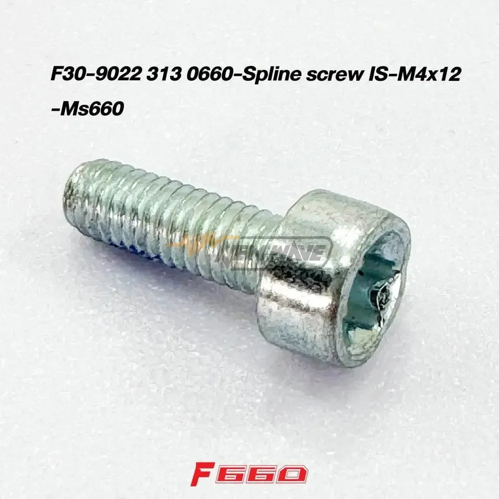 F30-9022 313 0660-Spline screw IS-M4x12 -Ms660 - GUCUT