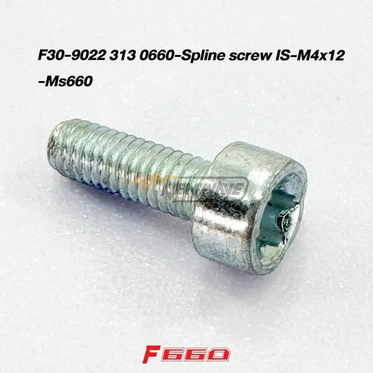 F30-9022 313 0660-Spline screw IS-M4x12 -Ms660 - GUCUT