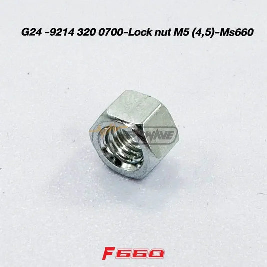 G24 -9214 320 0700-Lock nut M5 (4,5)-Ms660 - GUCUT