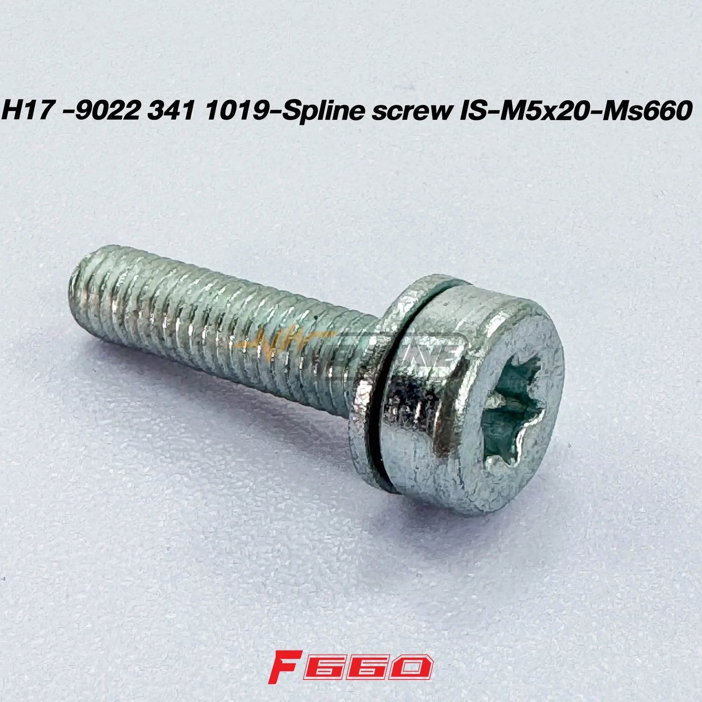 H17 -9022 341 1019-Spline screw IS-M5x20-Ms660 - GUCUT