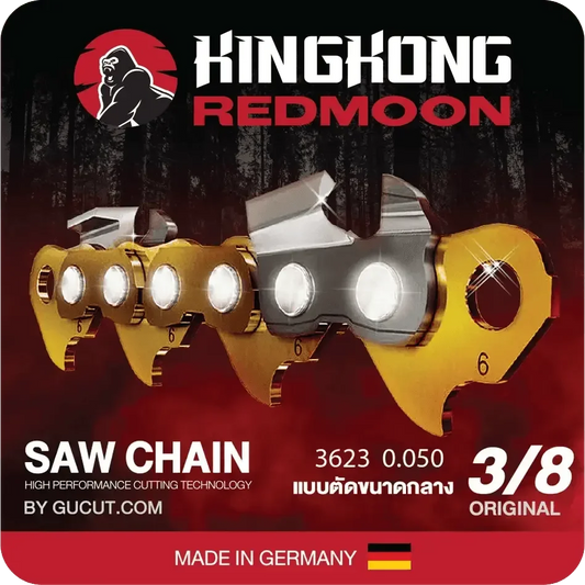 โซ่เลื่อยยนต์ KINGKONG 3623 (3/8) ขนาดกลาง เกรดB (แบบตัด) - GUCUT