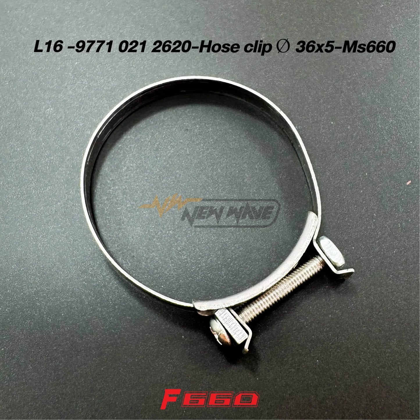 L16 -9771 021 2620-Hose clip O 36x5-Ms660 - GUCUT